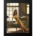 thumbnail image 2 of Page, Thomas 19x24 Black Modern Framed Museum Art Print Titled - The Pose, 2 of 5
