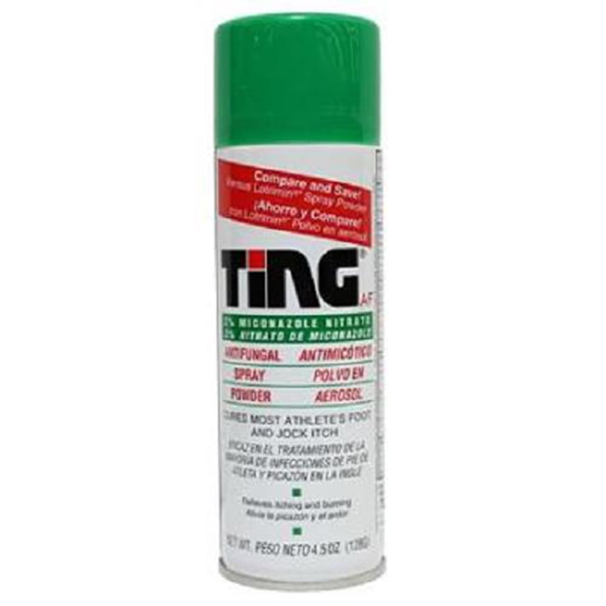 Ting Athlete's Foot and Jock Itch AntiFungal Spray Powder4.5 oz