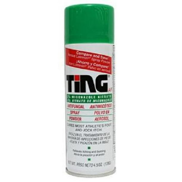 Ting Athlete's Foot and Jock Itch AntiFungal Spray Powder4.5 oz