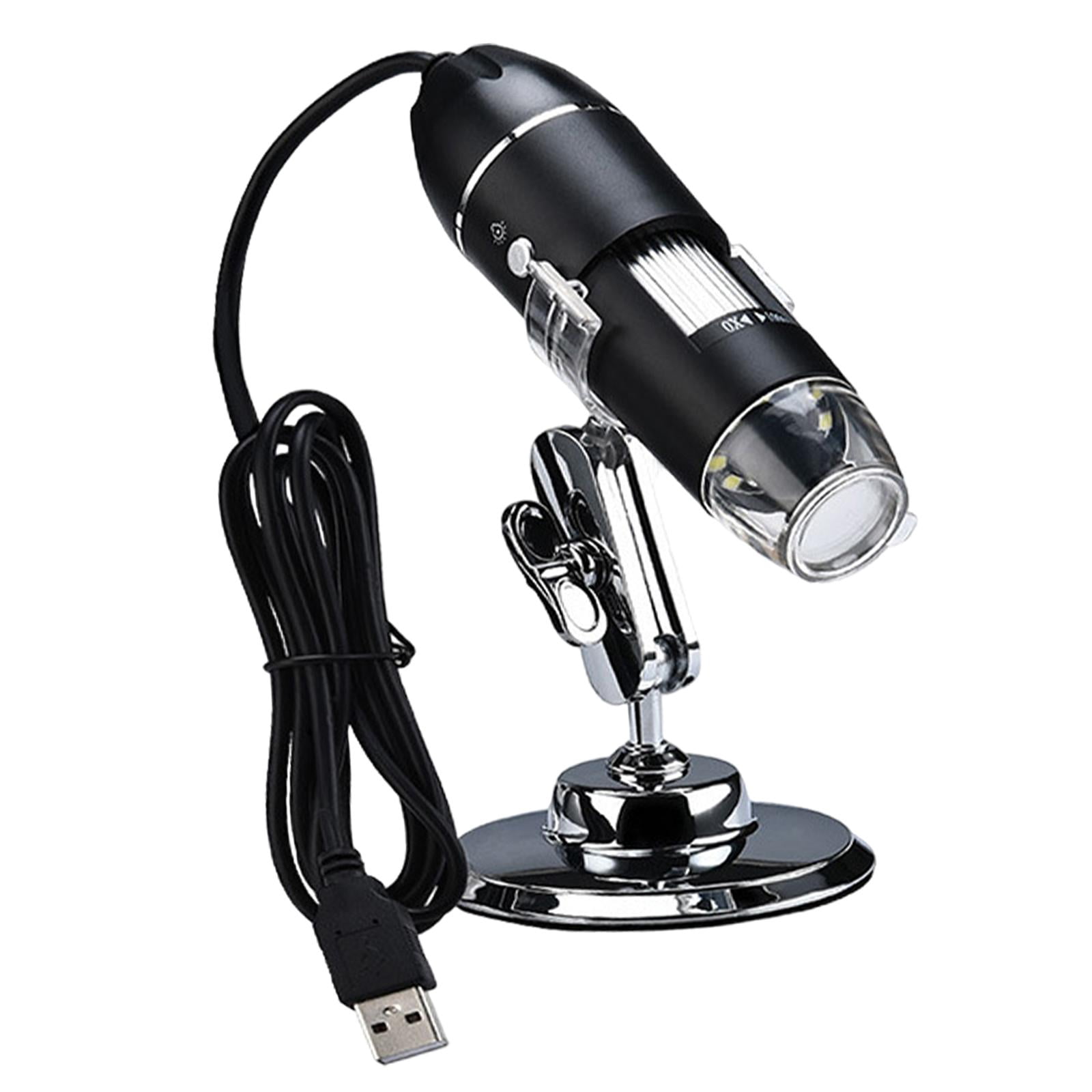 koolsoo USB Digital Inspection Camera 8 LED Fill Lights, Rotatable Portable for Watch Repair, Industrial Testing 1600X