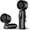 Black, variant on Portable Handheld Turbo Fan, 1-100 Gear Wind, Battery Operated, Up to 23 Working Hours, 3 IN 1 Personal Fan with Air Turbo Tech, Cooling Essentials for Indoor/Outdoor (Metallic Glossy Black)