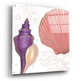 thumbnail image 2 of Epic Art 'Shimmering Shells 1'  by James Wiens Acrylic Glass Wall Art, 36" x 36", 2 of 8