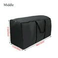 thumbnail image 3 of Christmas Tree Storage Bag - 68 L x 30 W x 20 H .Durable Waterproof Material to Protect Against Dust  Insects  and Moisture. Zippered Bag with Carry Handles. (Black), 3 of 11