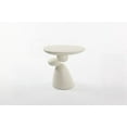thumbnail image 5 of Lucky Stone End Table - Fiberglass Side, Decorative Modern Minimalist Corner Coffee Table, 5 of 9