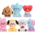 thumbnail image 2 of Kpop bts bt21 12cm cartoon soft toy chimmy cookie koya mang rj shake tata soft toy bt21 doll breloczek prezent Gao Jiahui unisex, 2 of 2