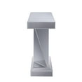thumbnail image 2 of Acme Noralie Console Table, Mirrored & Faux Diamonds, 2 of 6