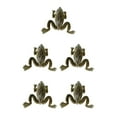 thumbnail image 3 of QualitChoice False Bait Surface Lure Low-Resistant Strong Toughness Steel Wire Baffle Bionic Fishing Tools Simulated Fish Scale Pattern Brown 5Set, 3 of 6