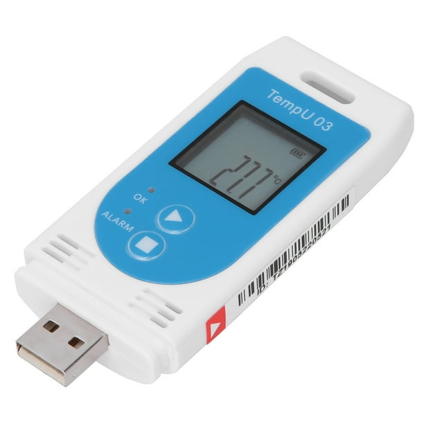 Registrador de datos de temperatura y humedad USB LCD PDF Registrador de datos GSP