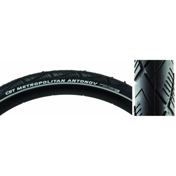 CST Metropolitan Antonov Tire 700x40 BK/BK WIRE SC/APL/REF