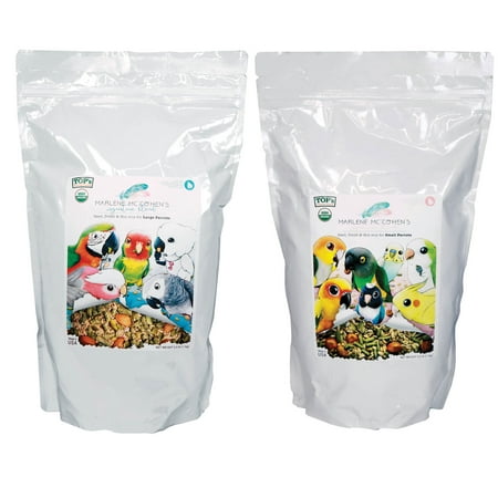 Marlene Mc'Cohen's Signature Blend by TOP's Parrot Food, 5 lb. Combination Bird Bundle
