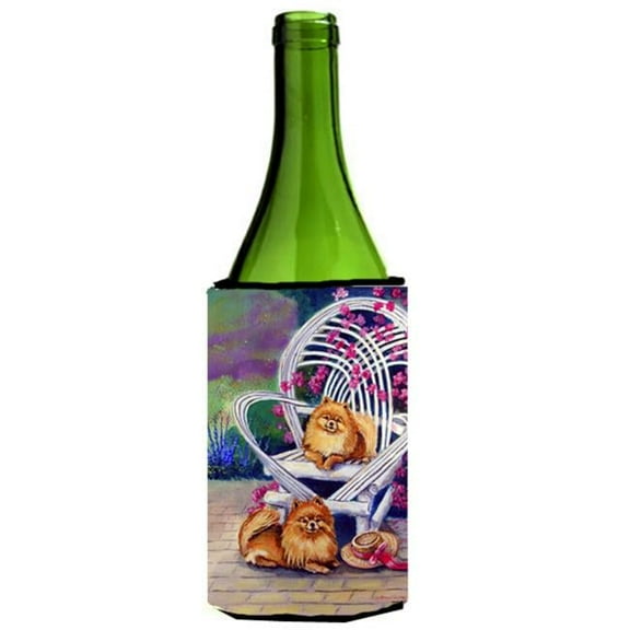 Red Pomeranians Wine bottle sleeve Hugger - 24 oz.
