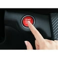 thumbnail image 2 of Cache-Interrupteur d'Allumage Bouton Stop Rouge en Aluminium pour Kia K5 2021-2023, 2 of 4