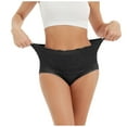 thumbnail image 3 of KTMKH 3 Pack Women High Waist Tummy Control Panties Underwear Shapewear Brief Panties, 3 of 8