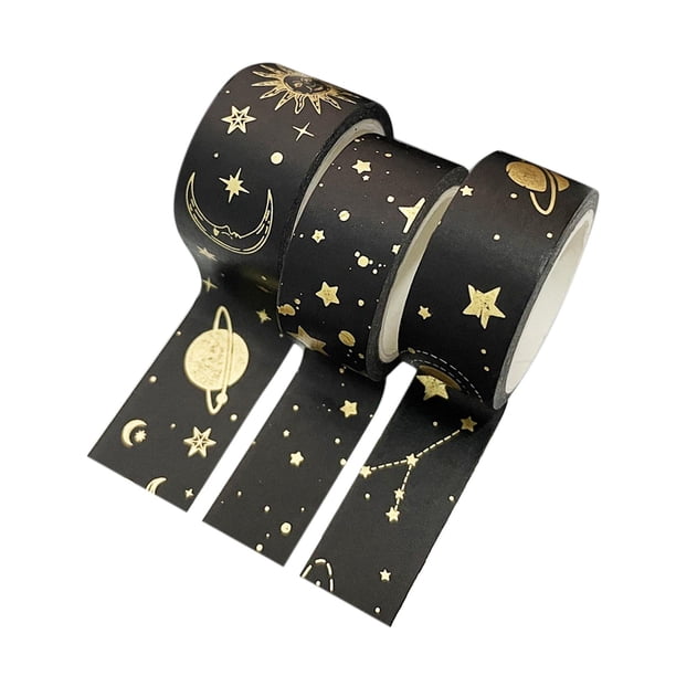 Conjunto de cintas Washi de 3 uds BLESIY Estilo E Cintas adhesivas decorativas finas