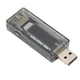 thumbnail image 2 of Medidor de cargador USB Pantalla LCD Probador de carga de voltaje de corriente portátil transparente 3.5?20V 0?3.3A, 2 of 8