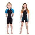 thumbnail image 5 of Seavenger Cadet Kids 2mm Shorty Wetsuit (Blue, 9/10), 5 of 8