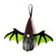 thumbnail image 1 of Muñeco Sin Rostro De Murciélago De Halloween, Accesorios De Halloween, Muñeco Enano De Peluche De Murciélago Para Fiestas, Centros Comerciales, Hoteles Yuarrent HA044540-03, 1 of 6