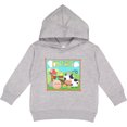 thumbnail image 2 of Inktastic I'm Two Farm Animals Wearing Birthday Party Hats Toddler Hoodie, 2 of 4