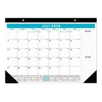 2026 Desk Calendar - Jan 2026 - June 2027, 18 Months Extra Large Monthly Desk Calendar, 16.9"x12" , To-Do List & Notes, Best Desk/Wall Calendar For Planning Or Organizing