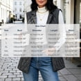 thumbnail image 3 of Puffer Vest Women Women's Casual Winter Long Puffer Sleeveless Puffy Jackets Coat With Pockets, 3 of 6