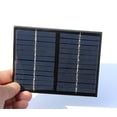 thumbnail image 3 of 2Pcs 115x85x3 mm DC Batteries 1.5W 12V Solar Panel Small Cell Module Epoxy Charger DIY Kit Solar Part Charging for Cellphones, 3 of 4