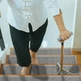 thumbnail image 4 of Stairs Treads, Anti Slip Stair Treads, Non Slip Stair Treads, Stair Grips, Indoor/Outdoor Stair Treads, Carpet Stair Treads, Stair Runner, Carpet Runner for Stairs, Carpet Gray 9" x 28", 4 set, 4 of 8