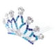 thumbnail image 5 of Elegante corona de perlas de imitación de cristal y peineta para novia, accesorios para el cabello, 5 of 9