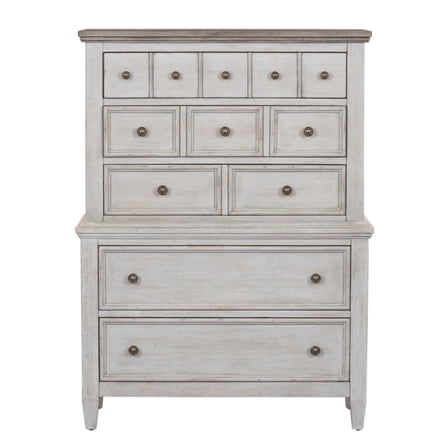 Liberty Furniture Industies, INC Heartland King Panel Bed, Dresser & Mirror