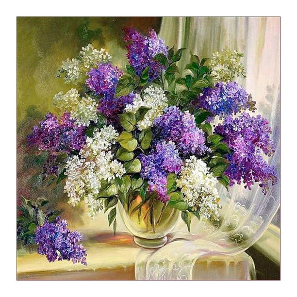 Manualidades Del Diamante Bordado 5D (30 * 30 Cm) (Flor) A009