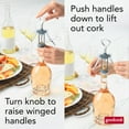 thumbnail image 5 of GoodCook Pro Corkscrew, Winged, 5 of 21
