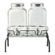 thumbnail image 2 of 2 dispensadores de bebidas de 4 l por frasco. Dispensador de bebidas de vidrio. Grifo de acero, 2 of 7