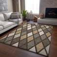 thumbnail image 3 of Dalyn Rugs Premium Machine Washable Mayfield AMF887 Brown 5' x 7'6" Rug, 3 of 7