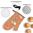 thumbnail image 4 of ZICANCN Oven Mitts and Pot Holders Sets, Fantasy Cute Honeybees Baking Sets Kitchen Heat Resistant 4 Pieces, 4 of 8
