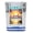 Blue, variant on Miami Florida Design B Souvenir 2 oz Square Shot Glass Blue
