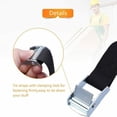 thumbnail image 6 of 1pc Ratchet Tie-up Strap Heavy-duty Ratchet Tie-down Strap With Buckle Portable Auto Luggage W5Q4, 6 of 9