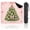 Color 2, variant on 31.5" x 31.5" Mahjong Mat with Carrying Bag Christmas Ornament whimsical Non-Slip Noise Reduction Game Mat for American Mahjong Table Cover Game Night Decor Hostess Gift