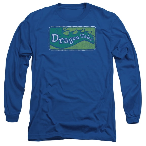 Dragon Tales - Logo Distressed - Long Sleeve Shirt - Small
