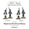 thumbnail image 3 of Napoleonic French Line Infantry - Black Powder - 24 Hard Plastic And Metal, 3 of 5