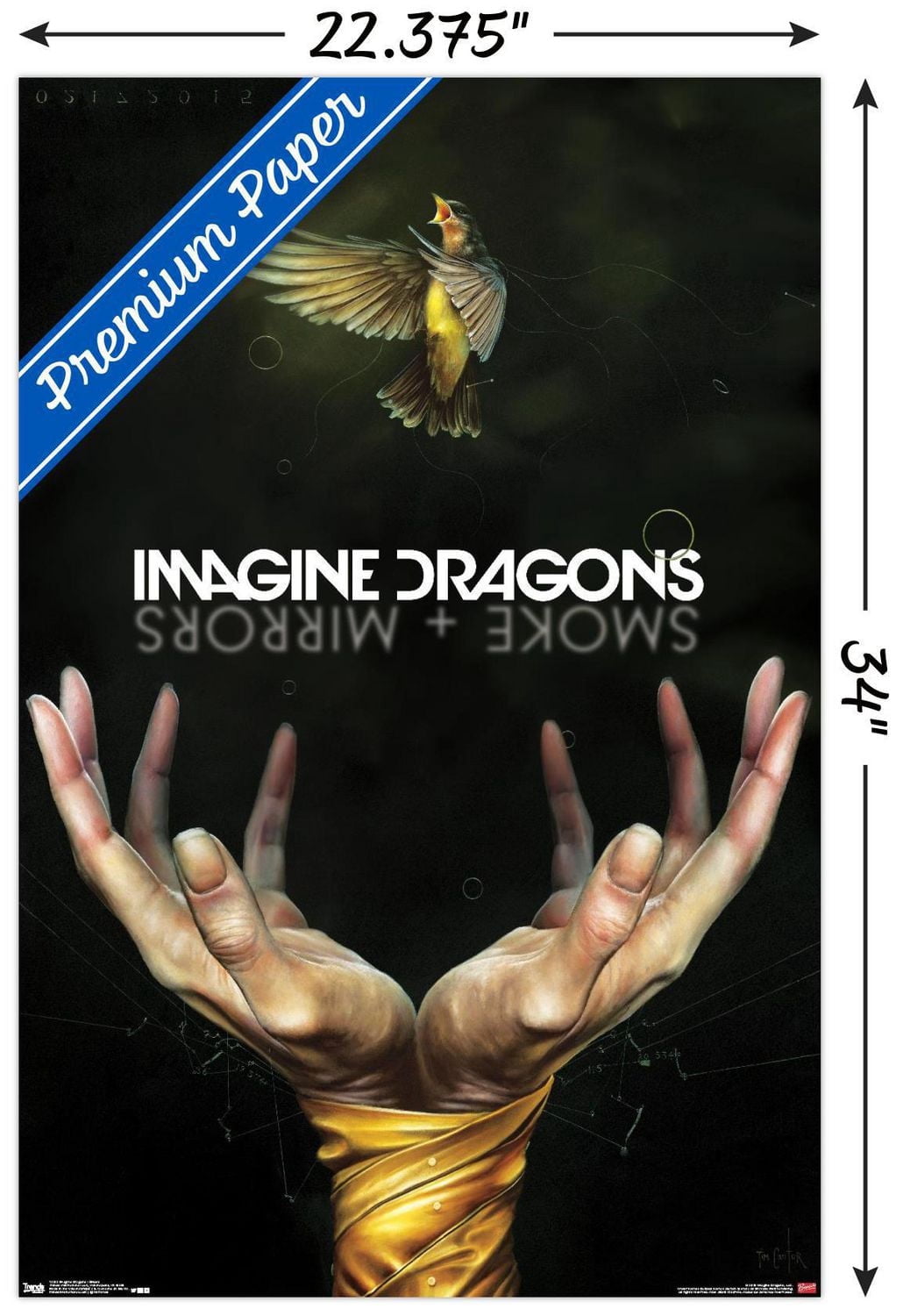 Imagine Dragons - Smoke Wall Poster
