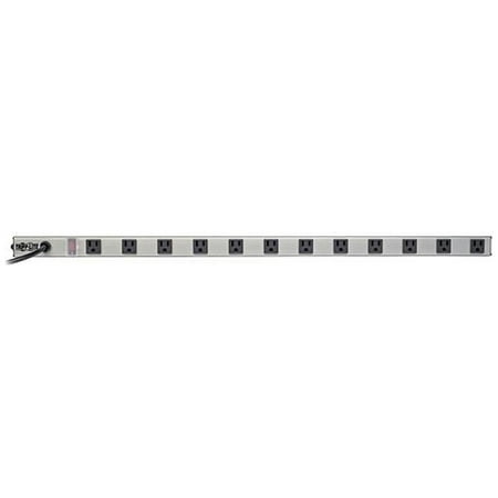 UPC: 0037332187468 | TRIPP LITE PS3612RA 12 Outlets Power Strip 120V AC Input Voltage 15 ft. Cord Length