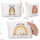 thumbnail image 2 of Bolsas de maquillaje Coume Rainbow Canvas, 10 unidades, con cierre de citas, 2 of 8