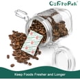 thumbnail image 2 of (Paquete de 100) paquetes de absorbentes de oxígeno de grado alimenticio para almacenamiento de alimentos, paquetes de almacenamiento de absorbentes de oxígeno con capacidad de absorción de oxígeno 3, 2 of 6