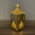 thumbnail image 4 of Classic Lantern Lamp Decorative Fantastic Clear Printing LED Wind Lantern Home Decor, 4 of 7