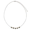thumbnail image 2 of Collar Cadena de Accesorios de Moda Yinane Orgullo Plata Oro, 2 of 5