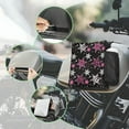 thumbnail image 3 of Uorisanigo ATV Tank Saddlebags Y2K Star Print Storage Pack Luggage for Outdoor Adventures High Strength Material Motorcycle Accessories Sturdy Design for Use for Cycling and Riding, 3 of 7