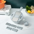 thumbnail image 1 of Gadgets de Cuisine, Hachoir Rond pour Légumes - Coupe-Légumes Hachoir, Hachoir Alimentaire Hachoir avec Contenant, Hachoir à Légumes avec Contenant, 1 of 1