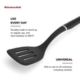 thumbnail image 3 of Slotted Turner KitchenAid Classic Black 2 resistente al calor, 3 of 6