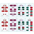 thumbnail image 1 of Christmas Nail Wraps Nail Cute Gel Nail Stickers Self Adhesive Manicure, 1 of 5