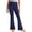 Navy1, variant on Girl's Flare Leggings High Waisted Bootcut Yoga Dance Pants Casual Stretch Bell Bottoms Cotton Pant Cute Fashion Lightweight Trousers 4-16 Years