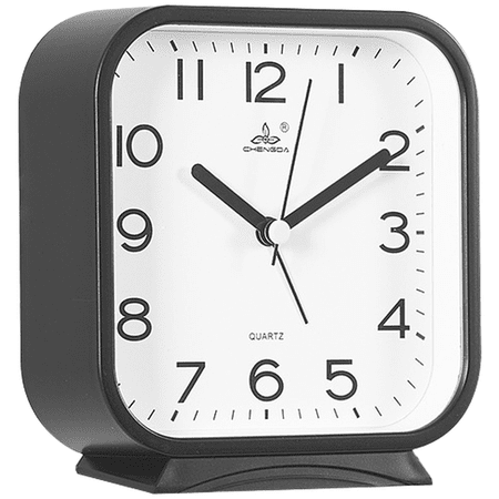 Quartz Alarm Clock with Precise Timekeeping for Bedroom Dorm or Office